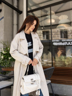 Тренч oversize з сучасним силуетом 🤎