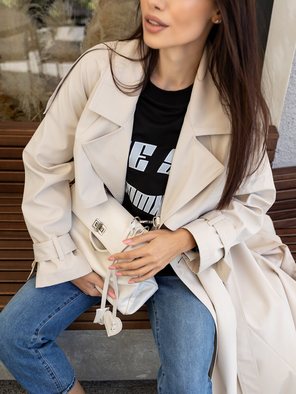 Тренч oversize з сучасним силуетом 🤎