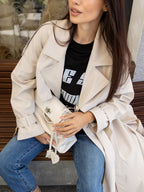 Тренч oversize з сучасним силуетом 🤎