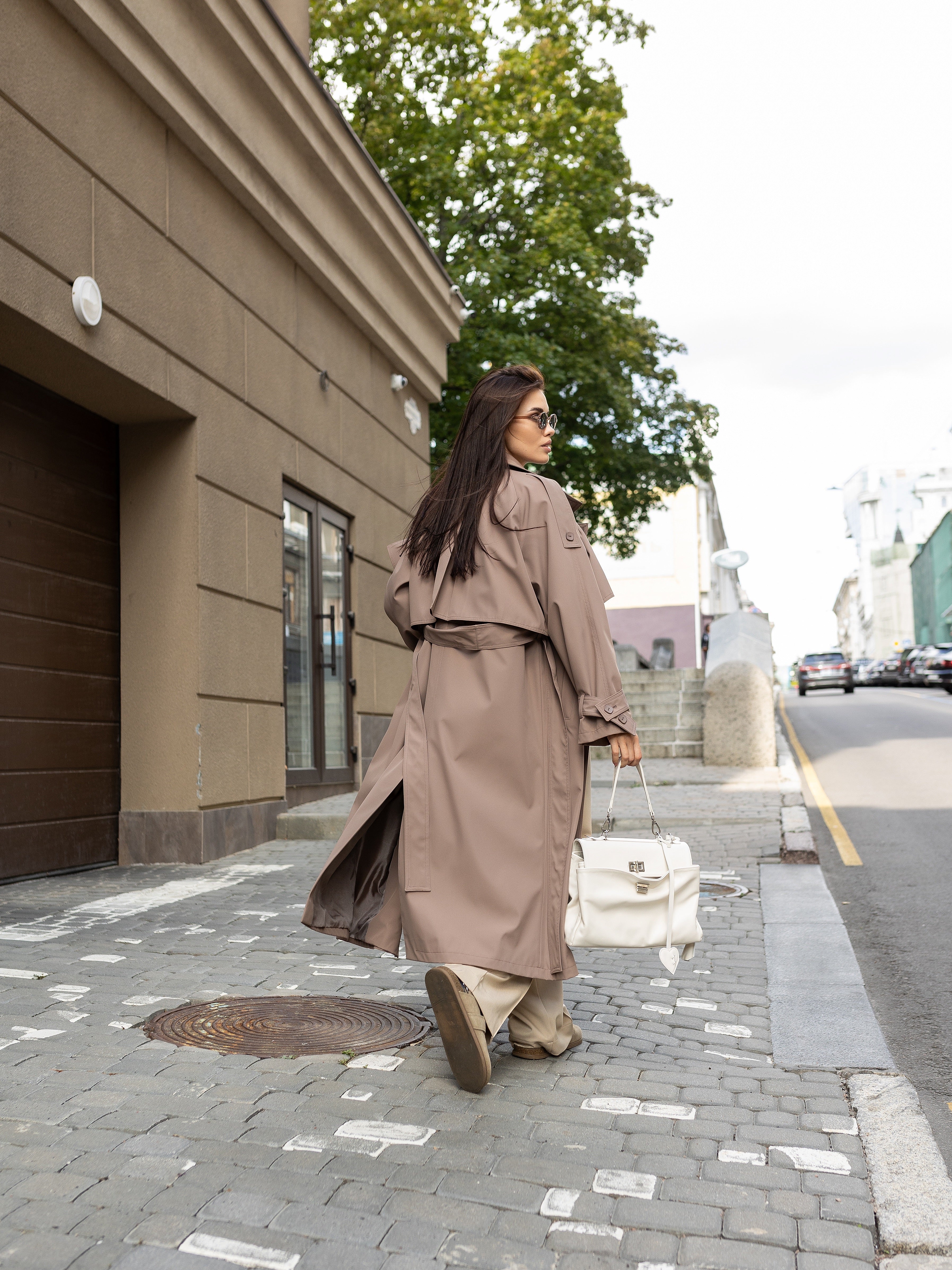 Тренч oversize з сучасним силуетом 🤎